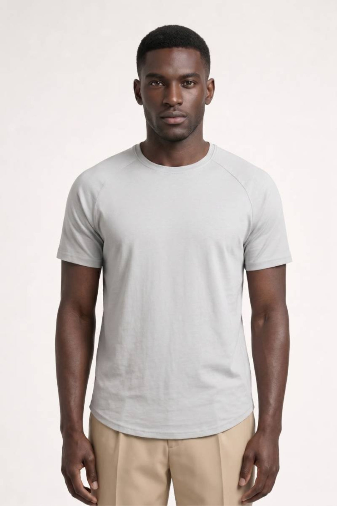 T-shirt med rund hals til mænd | Moderne pasform | Et must-have til hverdagen, der er nemt at kombinere